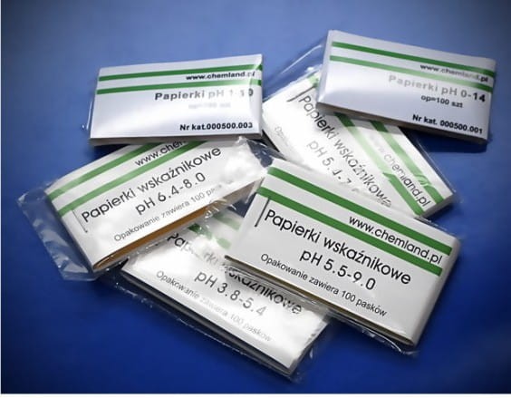 Paski pH 5,5-8,0 książeczka