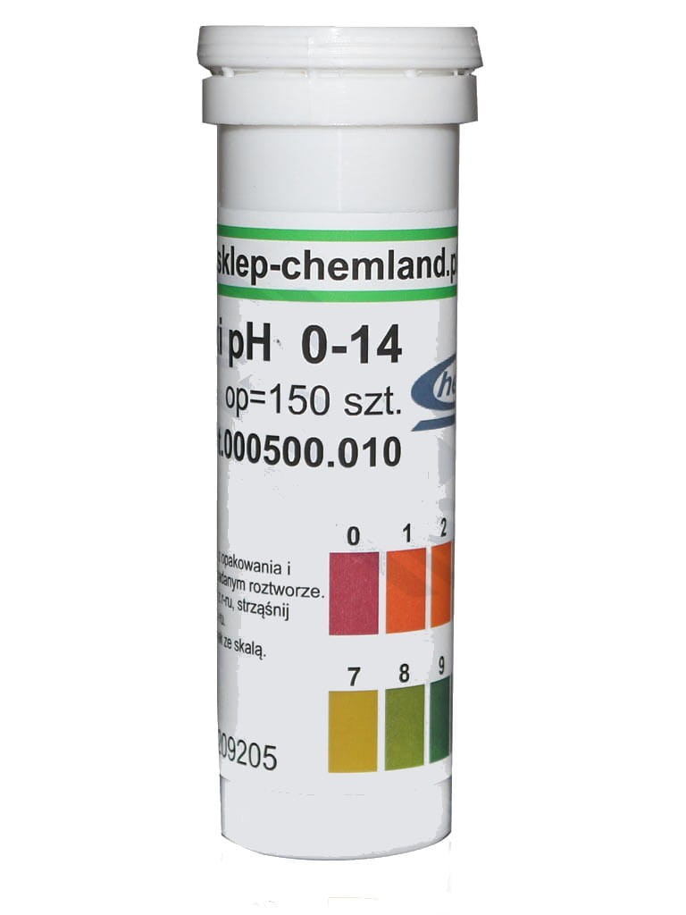 Paski pH 0-14 w tubie 150 szt