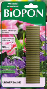 Pałeczki nawozowe uniwersalne 30 szt. BIOPON
