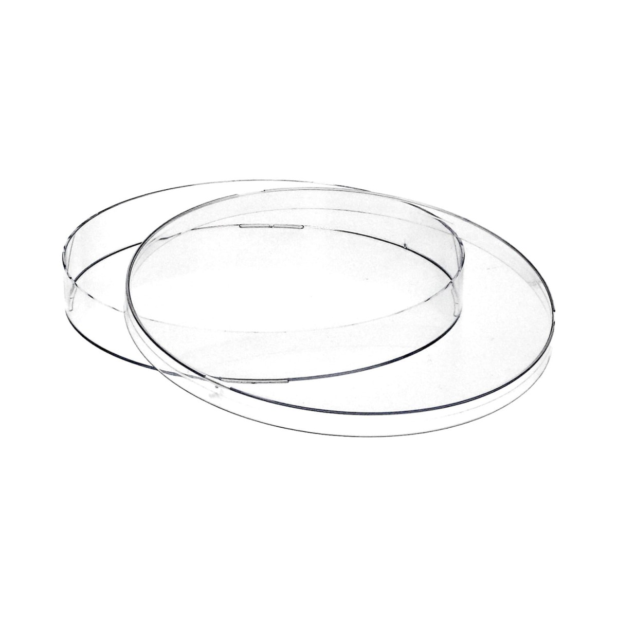 Szalki Petriego plastikowe PS 140 x 20 mm 10 szt. sterylne - BIOSPACE