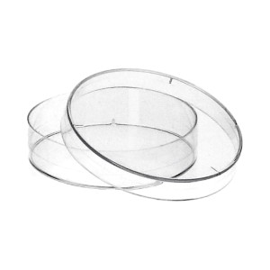 Szalki Petriego plastikowe PS 55 x 14 mm wentylowane 15 szt. sterylne - BIOSPACE