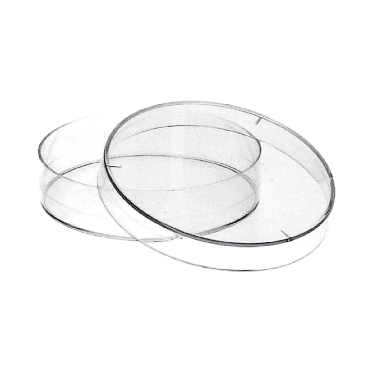 Szalki Petriego plastikowe PS 55 x 14 mm wentylowane 15 szt. - BIOSPACE