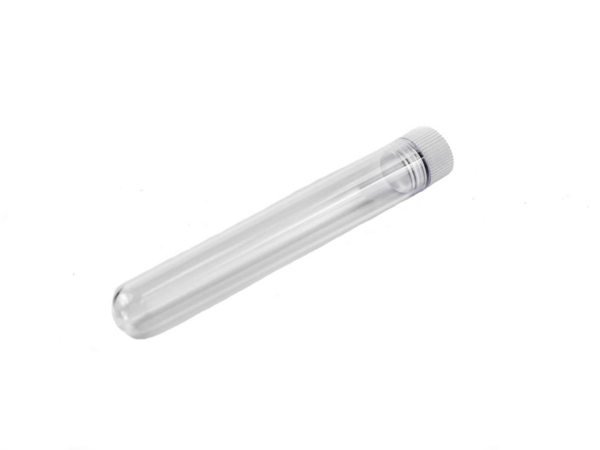 Probówka PS 16x100 mm z korkiem gładkim 100 szt.