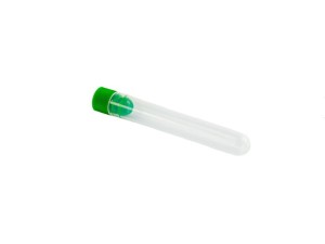 Probówki PP 12x75 mm z korkiem zielonym 500 szt.