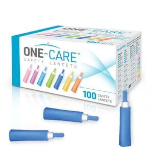 Nakłuwacz hematologiczny ONE-CARE 21G x 1,8 mm 100 szt