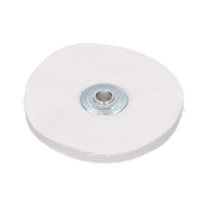 Szczotka polerska z bawełny fi 80 mm, grubość 5,5 mm - BIOSPACE