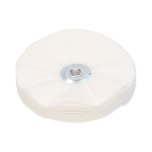 Szczotka polerska z flaneli fi 95 mm, grubość 5,5 mm - BIOSPACE