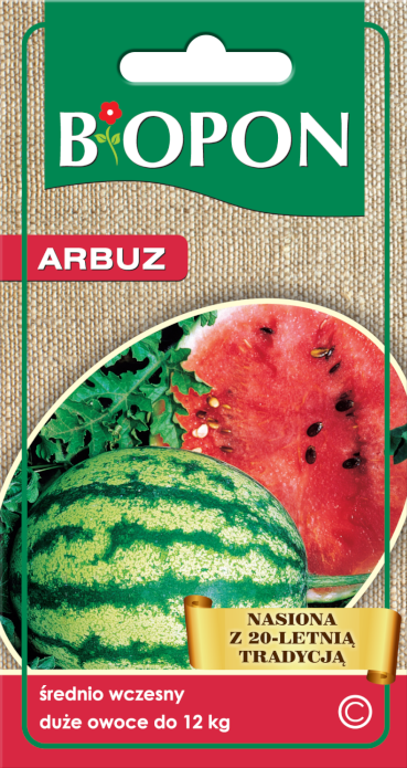 Arbuz - nasiona 0,8 g BIOPON
