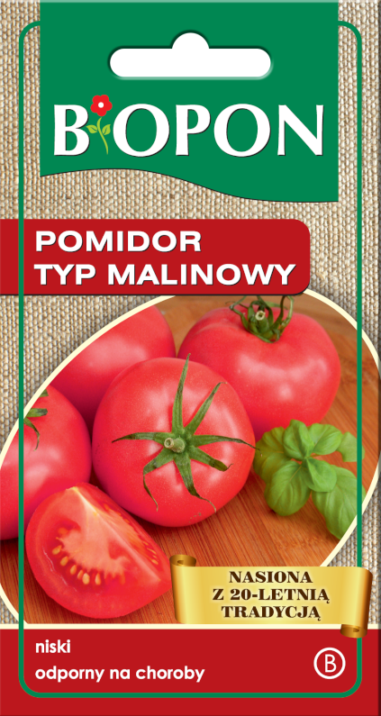 Pomidor malinowy - nasiona 0,2 g BIOPON