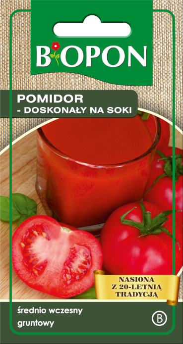 Pomidor doskonały na soki - nasiona 0,2 g BIOPON