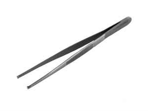 Pęseta chirurgiczna prosta z ząbkami 2:3 14 cm