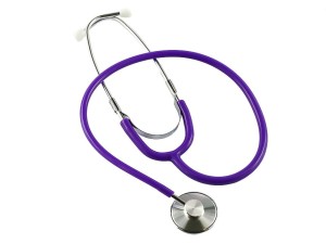 Stetoskop jednostronny pielęgniarski HS-30A fioletowy