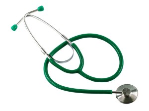 Stetoskop jednostronny pielęgniarski HS-30A zielony