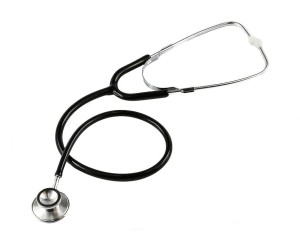 Stetoskop dwustronny lekarski HS-30B czarny