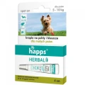 Krople na pchły i kleszcze dla małych psów HAPPS Herbal