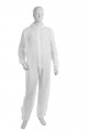 Kombinezon ochronny z włókniny biały, rozm. L