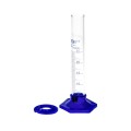Cylinder miarowy szklany 25 ml stopa PP Chemland