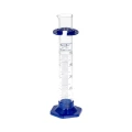 Cylinder miarowy szklany 50 ml stopa PP Chemland