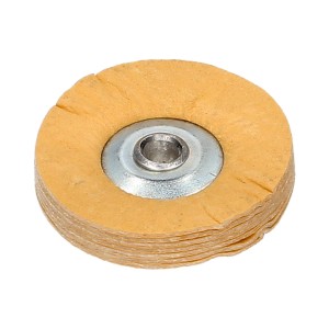 Szczotka polerska z irchy fi 50 mm, grubość 5,5 mm - BIOSPACE