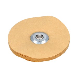 Szczotka polerska z irchy fi 60 mm, grubość 5,5 mm - BIOSPACE