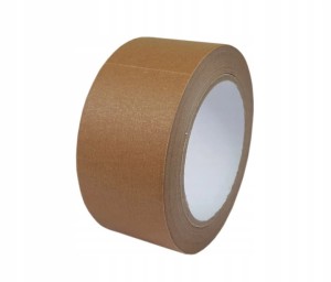 Taśma pakowa papierowa 48 mm x 50 m brązowa