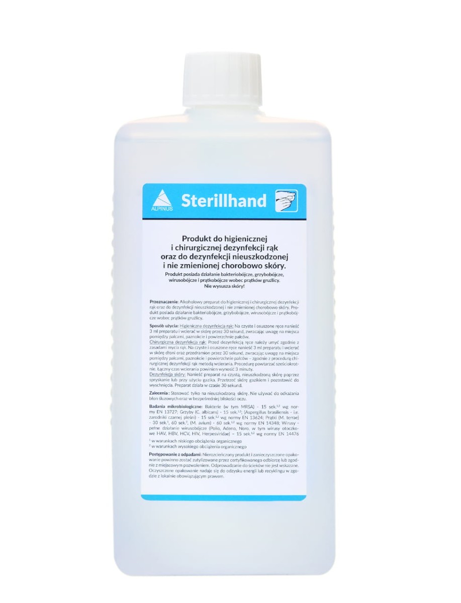 Płyn do dezynfekcji rąk 1000 ml Sterillhand