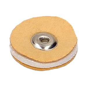 Szczotka polerska z irchy i bawełny fi 25 mm - BIOSPACE