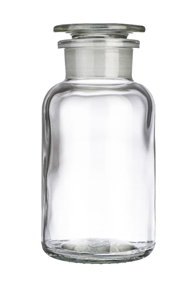 Butelka szklana z korkiem 1000 ml szeroka szyja MORAVIA