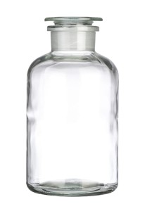 Butelka szklana z korkiem 2000 ml szeroka szyja MORAVIA