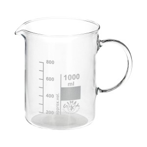 Zlewka szklana 1000 ml z uchem SIMAX