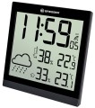 Stacja meteorologiczna Bresser TemeoTrend JC LCD RC (zegar ścienny), czarna