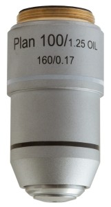 Obiektyw planarno-achromatyczny Levenhuk MED 100x