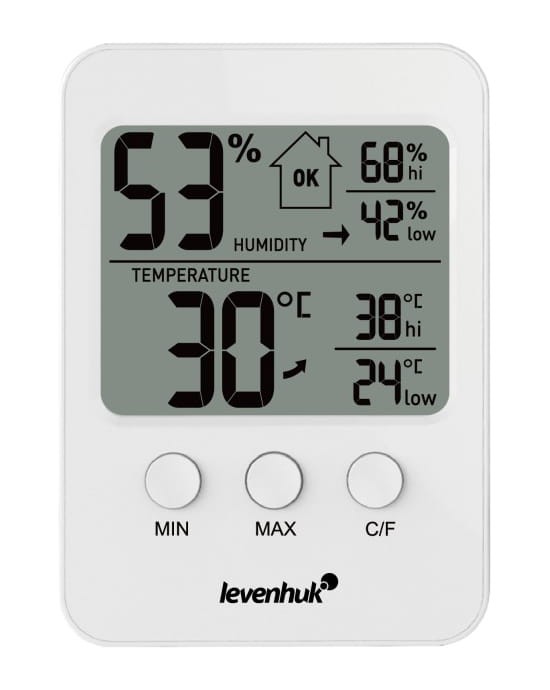 Termohigrometr Levenhuk Wezzer BASE L30 biały