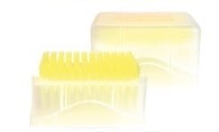 Końcówki do pipet 200 ul 96 szt. żółte w pudełku Fastrack OMNITIP