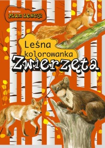 Zwierzęta. Leśna kolorowanka