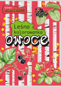 Owoce. Leśna kolorowanka