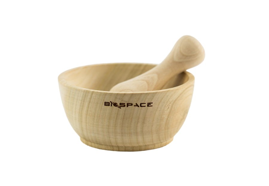 Moździerz drewniany fi 105 mm z tłuczkiem BioSpace