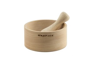 Moździerz drewniany fi 105 mm z tłuczkiem STABILE BioSpace