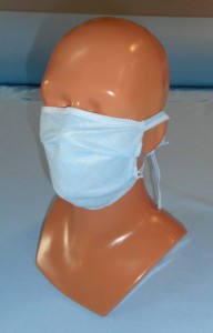 Maska ochronna na twarz z trokami 1 szt.