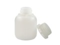 Butelka HDPE 100 ml z nakrętką z plombą bezbarwna