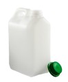 Kanister LDPE 2L + nakrętka z plombą zielona