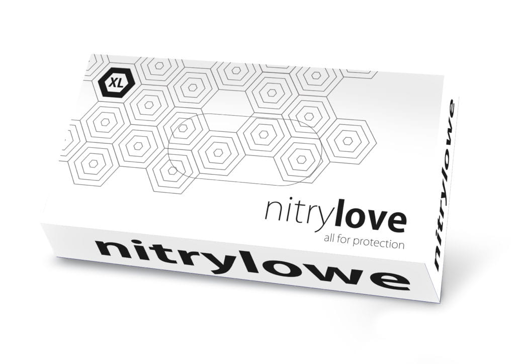 Rękawice nitrylowe XL 100 szt. PREMIUM