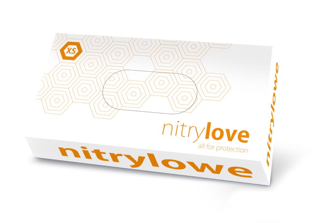 Rękawice nitrylowe XS 100 szt. PREMIUM