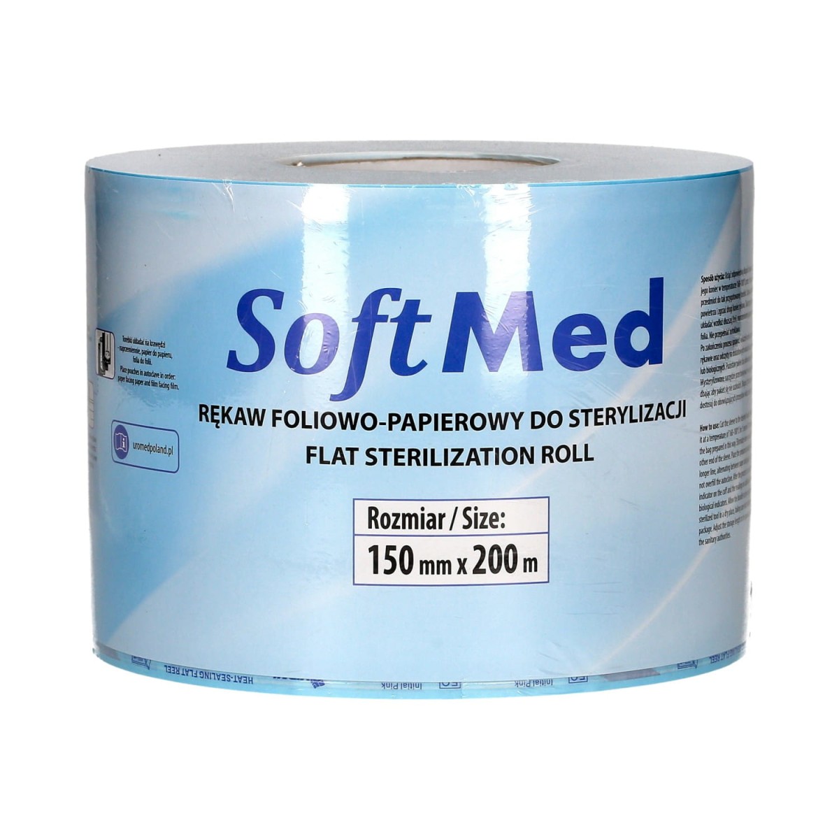 Rękaw do sterylizacji 15 cm x 200 m