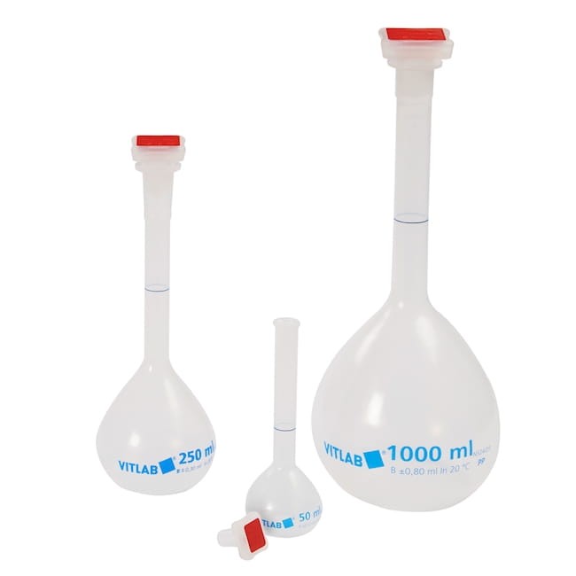 Kolba miarowa PP 250 ml VITLAB