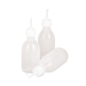 Kroplomierz LDPE 100 ml z nasadką GL18
