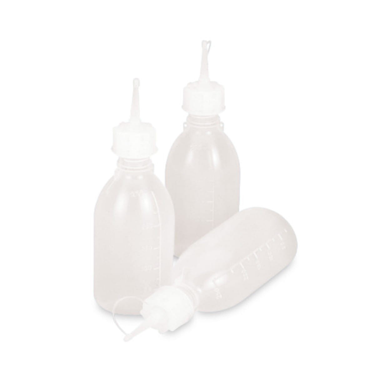 Kroplomierz LDPE 250 ml z nasadką GL25