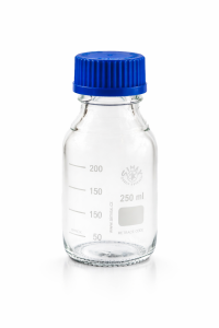 Butelka laboratoryjna szklana 250 ml, gwint GL45 - SIMAX