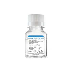 Woda do iniekcji WFI pH 5.0-7.0, sterylna, 100 ml - BIOLOGIX