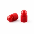 Korek-PE-karbowany-do-probówek-12-mm-czerwony
